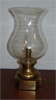 Heavy Brass 18" Candle Style Lamp