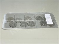 10 - 1979 Canada dollar coins