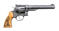 Engraved Ruger Redhawk .44 Mag Revolver