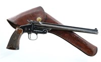 S&W 1891 2nd Model .22 LR Single Shot Pistol