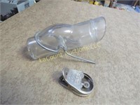 2 mice traps glass and metal clamp type