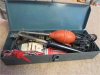 Endeco soldering iron in metal case w accessories