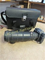 Zenit 122S camera w extra lenses filters case