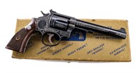 Engraved S&W Pre 14 K-38 Masterpiece .38 Revolver