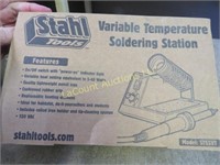 Stahl variable temperature soldering station