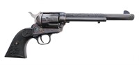 Engraved Colt SAA .45 LC Revolver