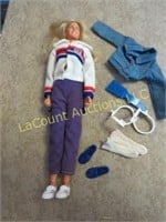Bionic woman figure and accessories