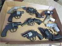 assorted toy guns