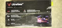 LG UltraGear 24GQ40W 24in Monitor and stand. 1ms