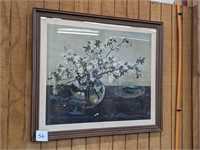 Apple Blossoms Print by Frans Oerder 32.5" x 38.5"