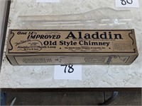 Pair of Aladdin Lamp Chimneys - 1 in Box