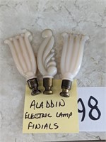 Aladdin Electric Lamp Finials