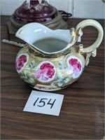 Hand Painted Nippon Pitcher
