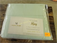 Sweet home collection, king size 6 piece sheet