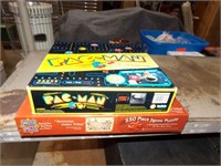 Pack-man board game & puzzle