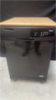 Portable, whirlpool dishwasher needs cleaned