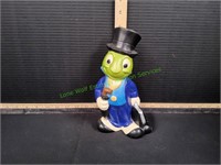 9" Jiminy Cricket Ceramic Statue