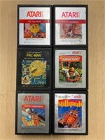 (6) ATARI GAMES