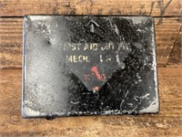 First Aid for Mechanised Unit 1943 Metal Box