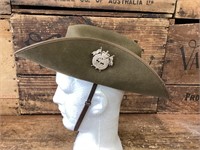 Rare WW1 Northern Rivers Lancers Slouch Hat