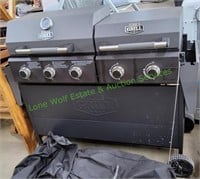 Expert Gas Grill w/Griddle and Grill Cover