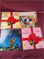 Christmas albums vintage
