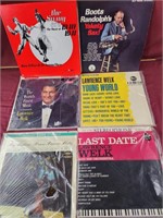 Vintage records, swing era, Lawrence welk