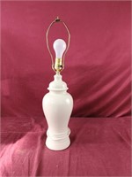 White Lamp 24" tall