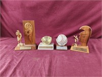 Bowling trophies and bowling trophies