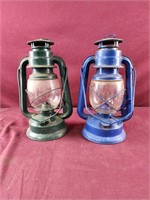 2 vintage lanterns