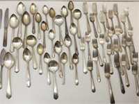 Vintage plated flatware.