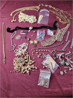 Broken jewelry could be used for crafts