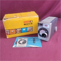Brownie Movie Camera f2.7 with Box and manual