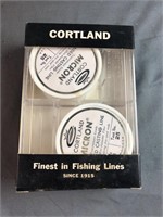 Cortland Micron Braided Casting Line 2 Pack NIB