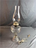 Clear Glass Electric Lamp