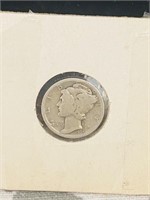 1935 silver mercury dime
