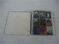 BINDER W/TRADING CARDS-TY CARDS & MORE