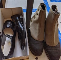 Vintage Patent Leather Shoe and Boot Lot
