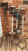 4 Gardening Tools-see pics