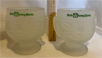 2 Vintage Walt Disney World Glasses