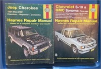 2 Vehichle Manual Repair  Books-Jeep Chevrolet