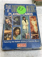 Stars of Country Music Playing Cards
