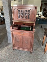 RichFone Antique Record player cabinet