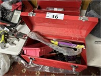 2 Tool Boxes & Contents, Riveting Guns, Clamps