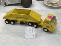 Tonka Bottom Dump Truck & Trailer 9"