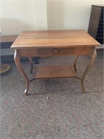Hallway table- 1 drawer 
36 in long x 29 in tall