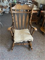 Rocking chair with cushion