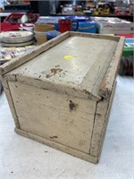 Wooden Box Sliding Lid 12x8x6