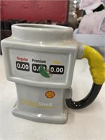 Shell Gas Pump Mug