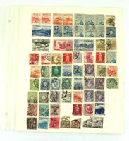 A LOT OF OLD JAPANESE STAMPS